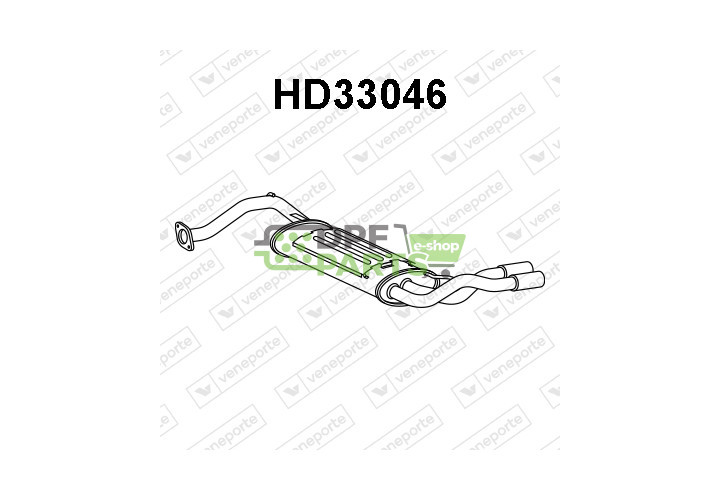 Tlumič HONDA - 18031SH0505 18307SH3305 18307SH3306