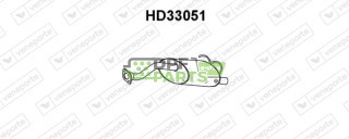 Tlumič HONDA - 18031SR3509 18307SR3X91 