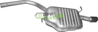 Koncový tlumič výfuku Audi A4 1.6 Sedan/Kombi 12/00-06/08, Polmo 01.31 A, OE 8E0 253 609 AS 8E0 253 609 FQ
