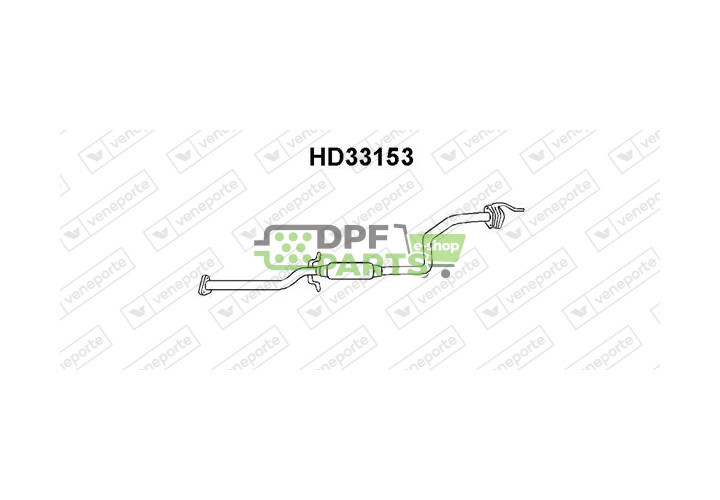 Tlumič HONDA - 18220SR3307 18220SR3E23 