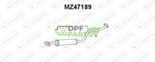 Tlumič MAZDA - B3D540300A ZL0640300A 