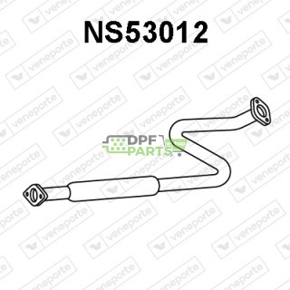 Tłumik NISSAN - 2030099B01 2030099B02 