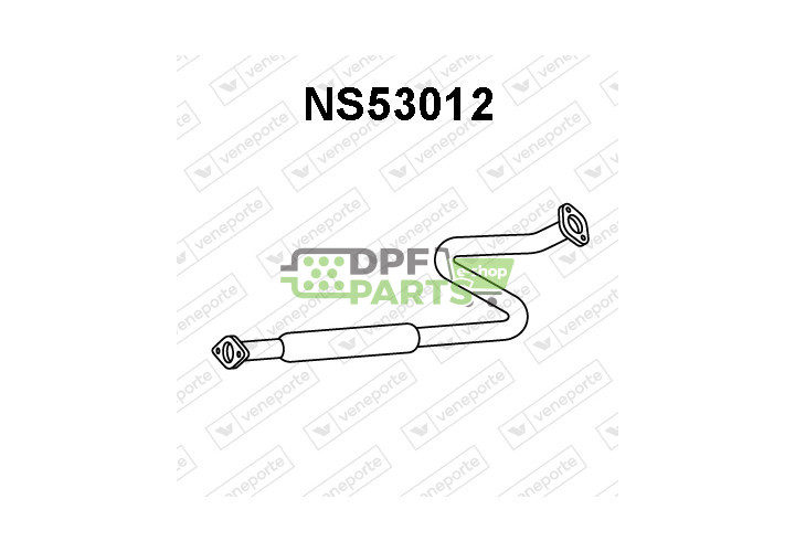 Tłumik NISSAN - 2030099B01 2030099B02 