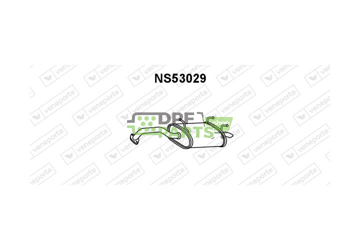 Tlumič NISSAN - 20100AV610 20100AV715 20100AV716