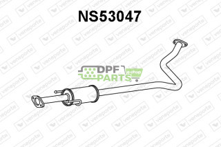 Tłumik NISSAN - 203001HA2A  