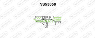 Tłumik NISSAN - 2010059A02 B010089A04 B010M59A04