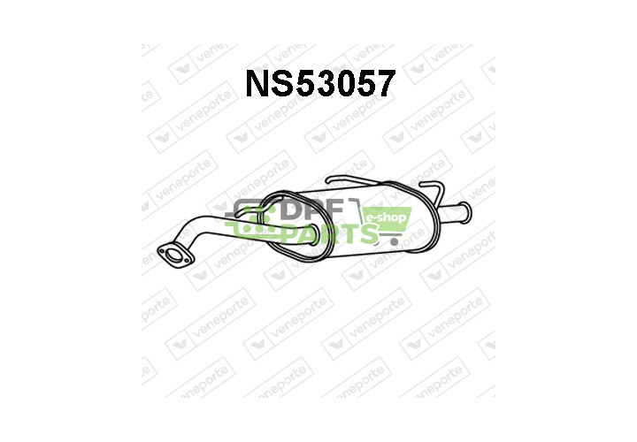 Tlumič NISSAN - 2010050Y61 2010057Y60 2010057Y61