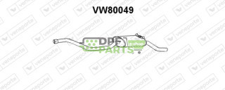 Tłumik VOLKSWAGEN - 871253609A 871253609D 