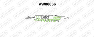 Tłumik VOLKSWAGEN - 191253609 191253609BL 191253609J