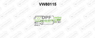 Tłumik VOLKSWAGEN - 1H0253209A 1H0253209G 1H0253209H