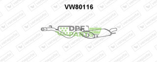 Tlumič VOLKSWAGEN - 1H6253609  