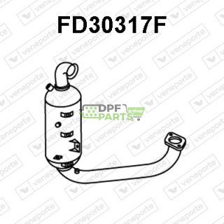 Filtry pevných částic DPF FORD - 1564116 1580820 1619831