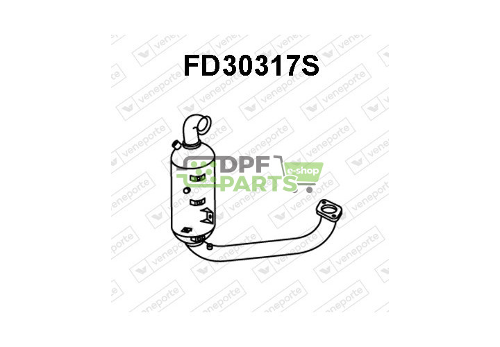 Filtry pevných částic DPF FORD - 1564116 1580820 1619831