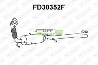 Filtry cząstek stałych DPF FORD - 1817578 1842392 1862337