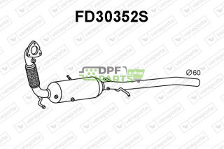 Filtry pevných částic DPF FORD - 1817578 1842392 1862337