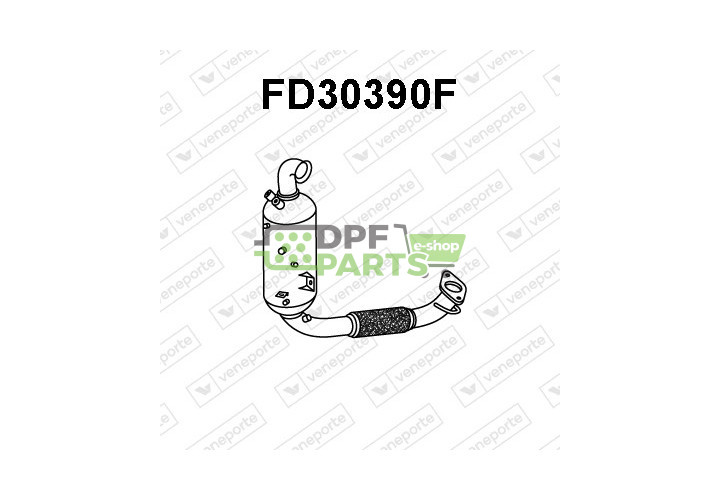 Filtry pevných částic DPF FORD - 1687911 1747263 1750623