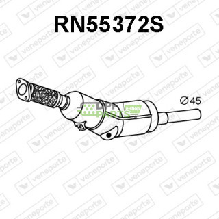 Filtry pevných částic DPF RENAULT - 200105619R 200109182R 200109251R
