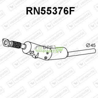 Filtry pevných částic DPF DACIA / RENAULT - 200103346R 200104195R 200107761R
