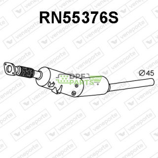 Filtry cząstek stałych DPF DACIA / RENAULT - 200103346R 200104195R 200107761R