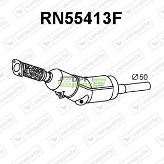 Filtry cząstek stałych DPF RENAULT - 200101984R 200107944R 