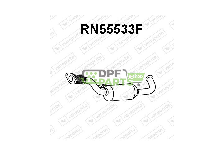 Filtry cząstek stałych DPF NISSAN / OPEL / RENAULT / VAUXHALL - 200103952R 2002000Q0D 2002000Q0E