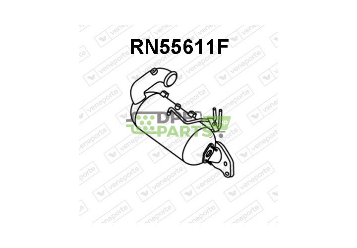 Filtry pevných částic DPF MERCEDES / NISSAN / RENAULT - 1764900514 2080000Q0J 2080000Q0P