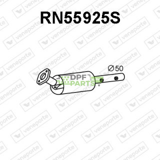 Filtry pevných částic DPF RENAULT - 8200188039 8200189555 8200354235