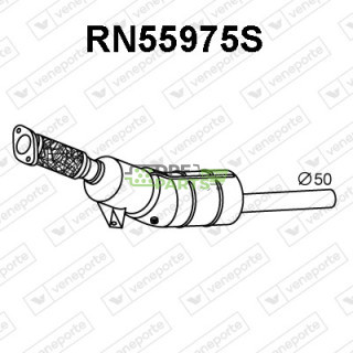 Filtry pevných částic DPF RENAULT - 200107678R 208025559R