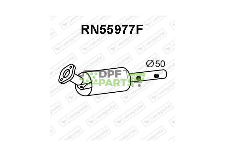 Filtry pevných částic DPF RENAULT - 8200568605 8200598460 8200847557