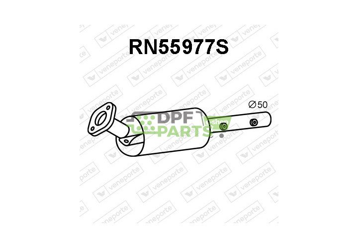 Filtry pevných částic DPF RENAULT - 8200568605 8200598460 8200847557
