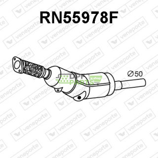 Filtry cząstek stałych DPF RENAULT - 200101350R 200101773R 200107593R