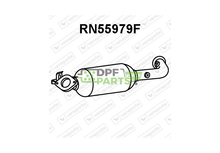 Filtry pevných částic DPF NISSAN / OPEL / RENAULT / VAUXHALL - 2010000Q0C 2010000Q0F 4417156