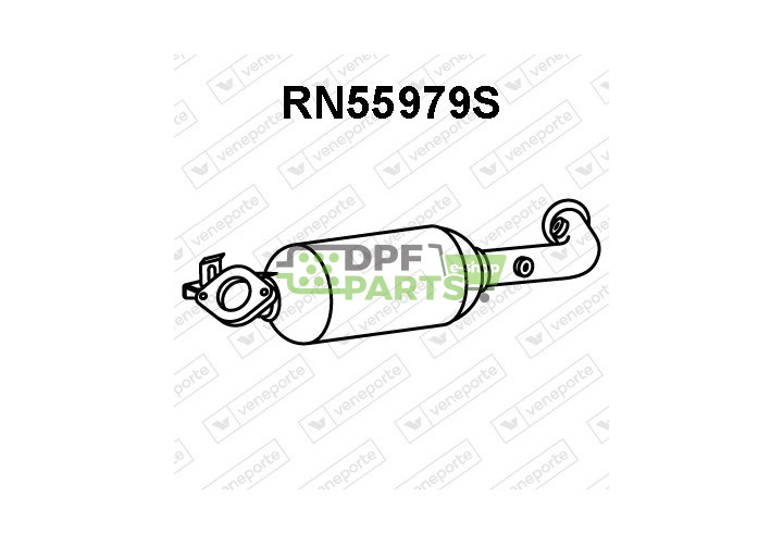 Filtry pevných částic DPF NISSAN / OPEL / RENAULT / VAUXHALL - 2010000Q0C 2010000Q0F 4417156