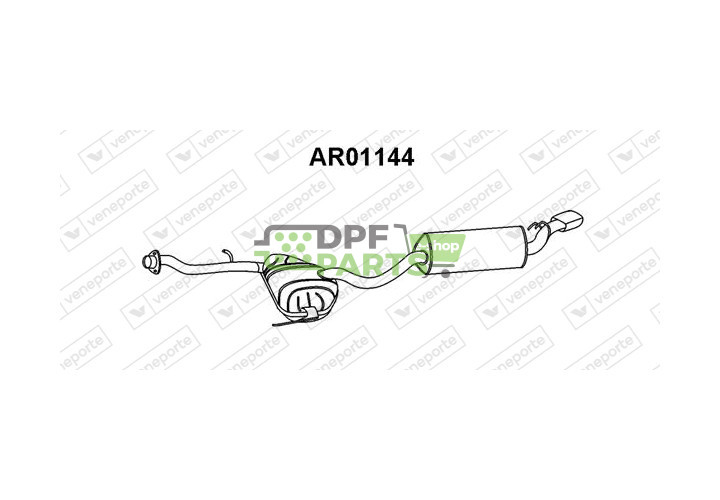 Tłumik ALFA ROMEO - 60614002  