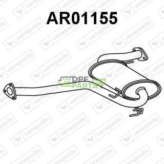 Tłumik ALFA ROMEO - 55183429 60613778 60651974