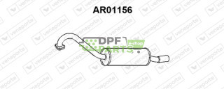 Tłumik ALFA ROMEO - 60519193 60520468 