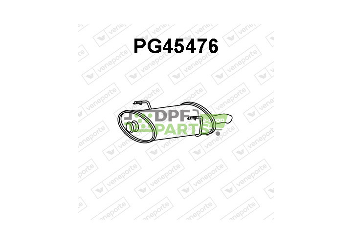 Tłumik PEUGEOT - 1726EG 1726KS 1726VK