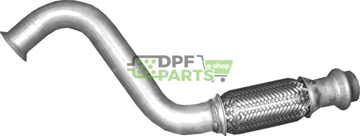 rura kolektorowa Citroen C4   Peugeot 307, Polmo 04.28 A, OE 1706.H4 1717.W6