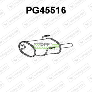 Tłumik PEUGEOT - 1726AR 1726R0 1726V7