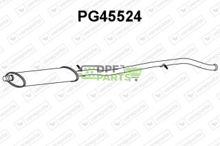 Tłumik PEUGEOT - 1717L3 9641490880 