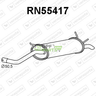 Tłumik RENAULT - 7700425712 7700426199 7700426487