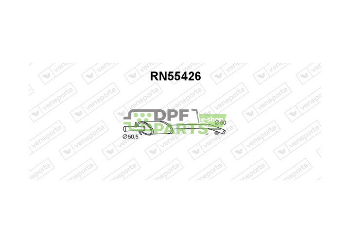 Tlumič RENAULT - 7700844685 7700844687