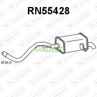 Tłumik RENAULT - 200106168R  