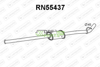Tłumik RENAULT - 7700308551  