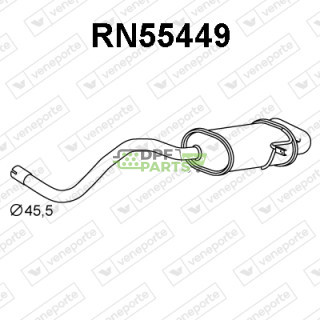 Tłumik RENAULT - 200101367R  