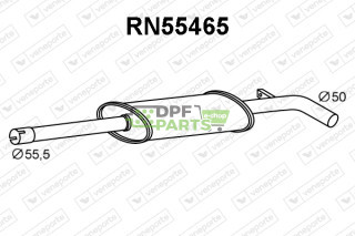 Tłumik RENAULT - 200100294R  