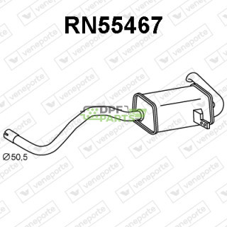 Tłumik RENAULT - 200107794R  