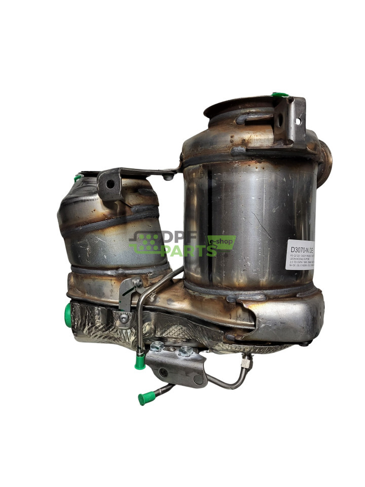 Filtr cząstek stałych DPF VW / AUDI / SKODA - 2.0 TDI - 05L131602RX 05L131606AX 05L131606BX