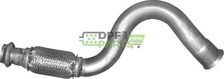 rura kolektorowa Citroen Berlingo 1.6 HDi/Peugeot Partner 1.6 HDi, Polmo 04.152 A, OE 170677