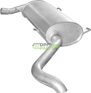 Tłumik końcowy Fiat Ducato/ Citroen Jumper/ Peugeot Boxer 2.2 HDi 06-11, Polmo 07.79 A, OE 1 357 637 080 1730.V6